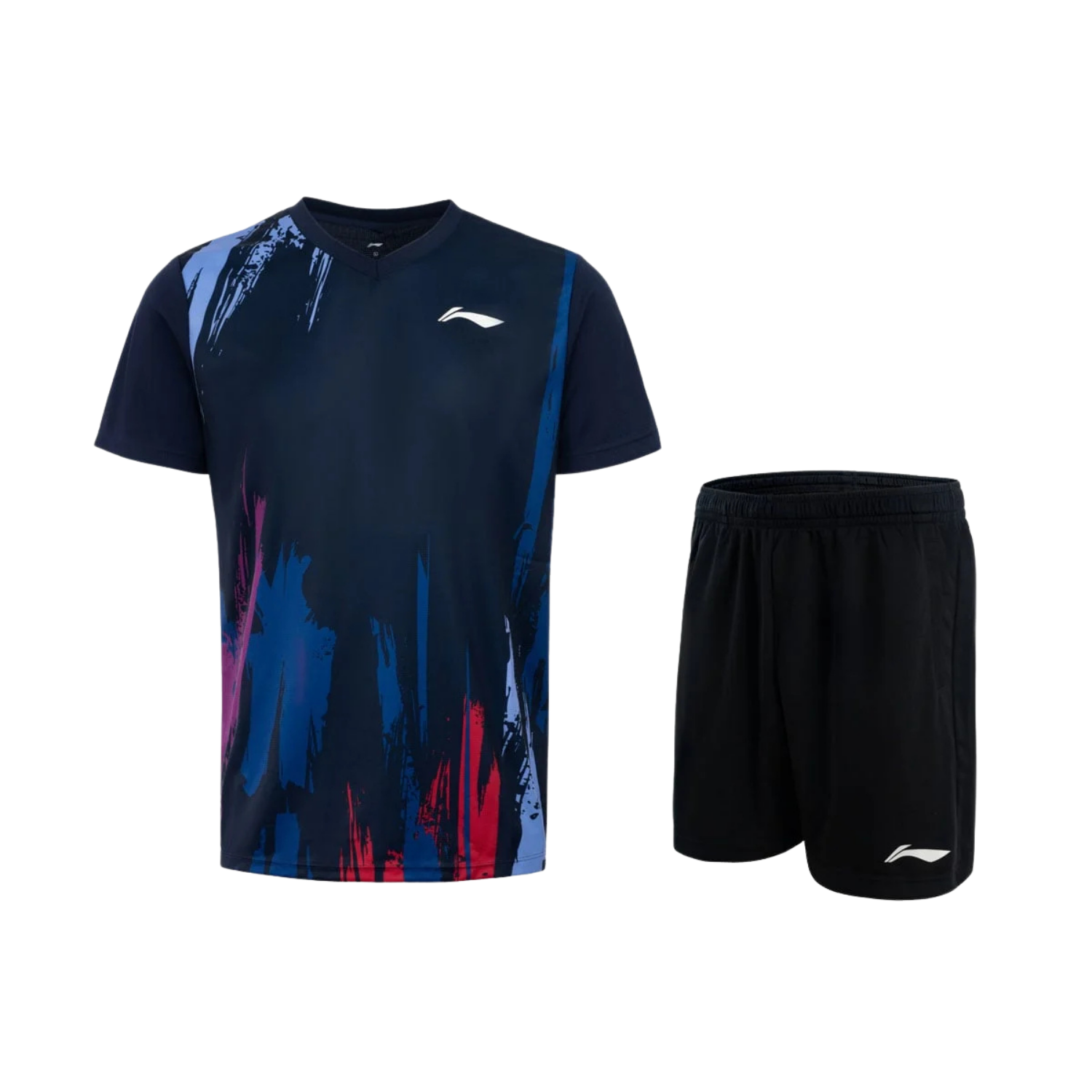Li-Ning Breathable Competition Suit in Dark Blue