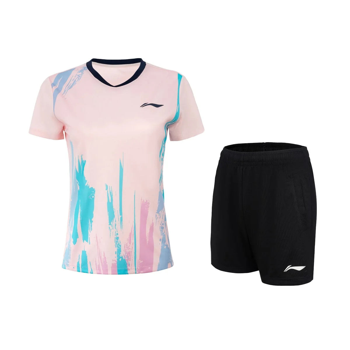 Li-Ning Breathable Competition Suit in Light Pink