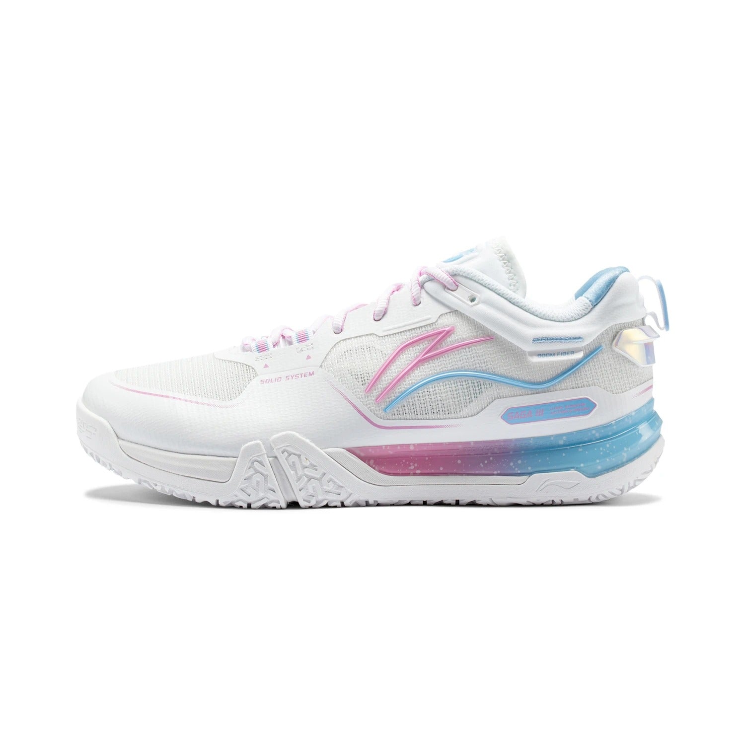Li-Ning Saga 3 Pro Badminton Shoes - White