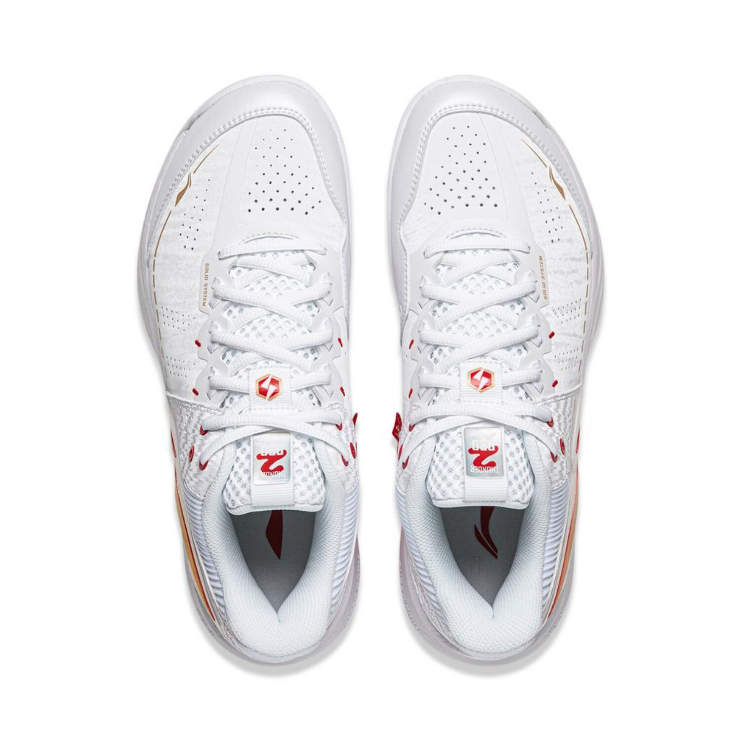 Li-Ning Thunder 2 Pro in White and Red