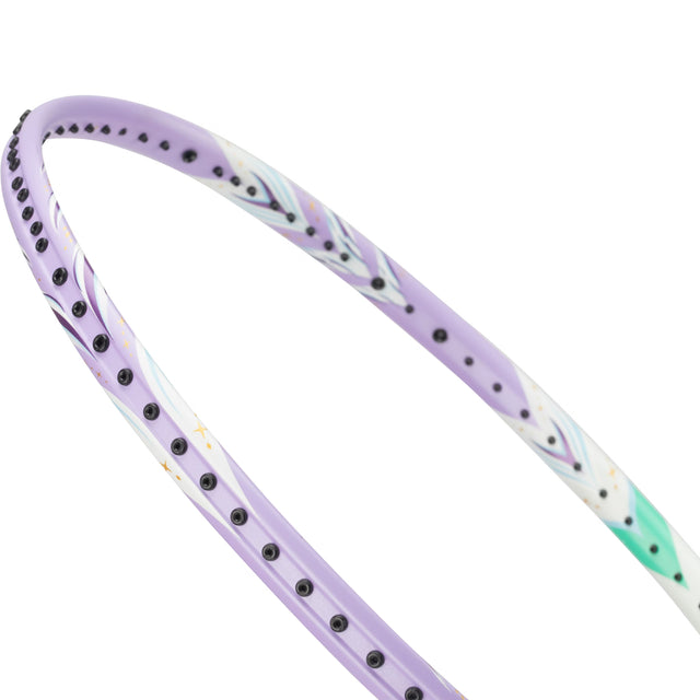 Li-Ning BladeX 600 White and Purple Racket - AYPV015-4