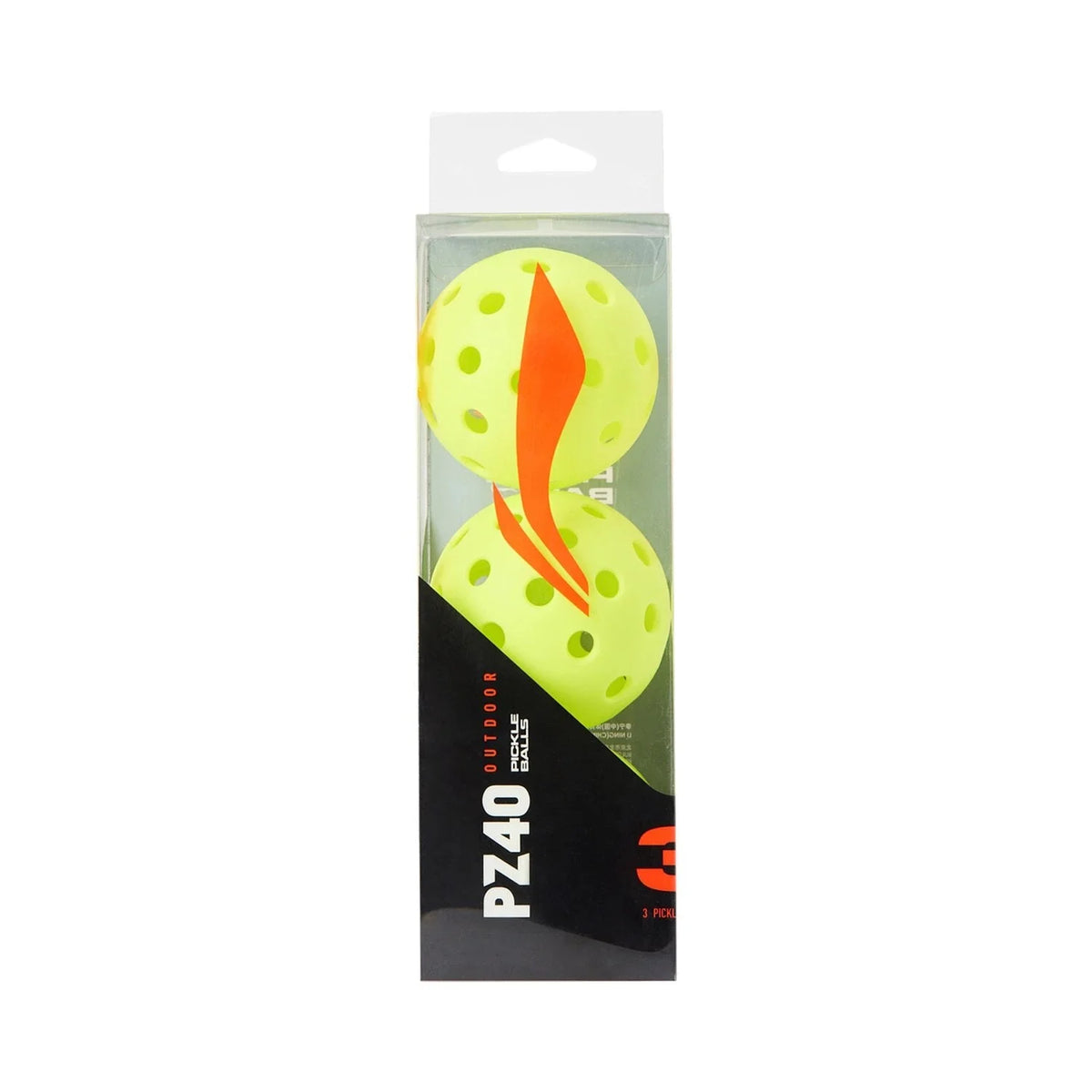 Li-Ning Pickeball Ball PZ40 3-Pack