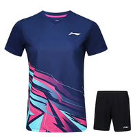 Li-Ning Women's Game Shorts and T-Shirt Set