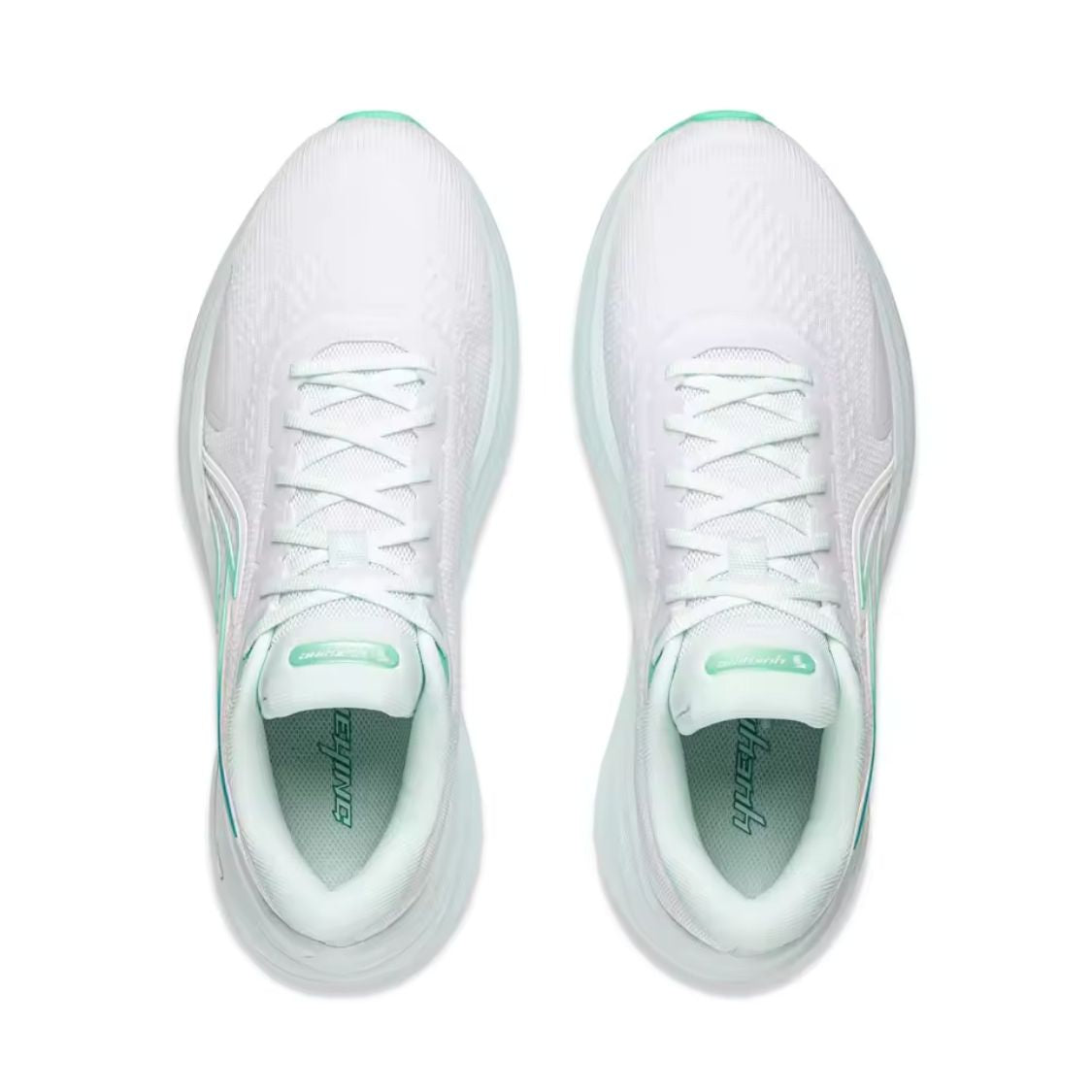 Li-Ning Yueying 5 Running Shoes - White and Green