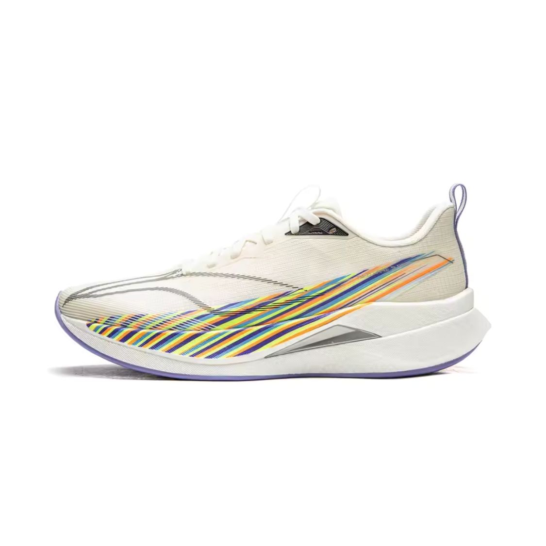 Li-Ning Red Hare 9 Pro Running Shoes - White and Gold