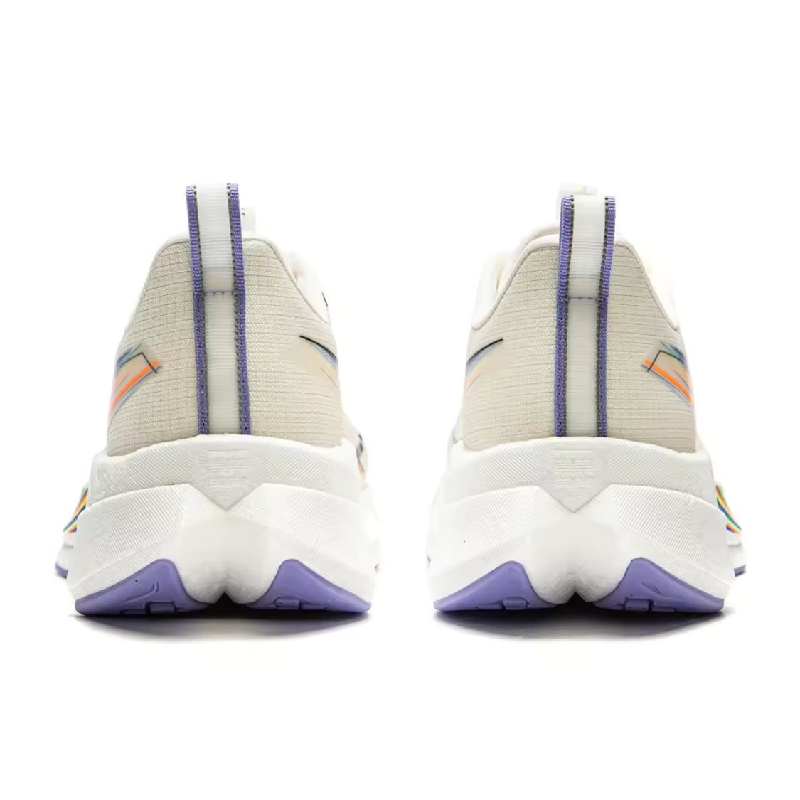 Li-Ning Red Hare 9 Pro Running Shoes - White and Gold