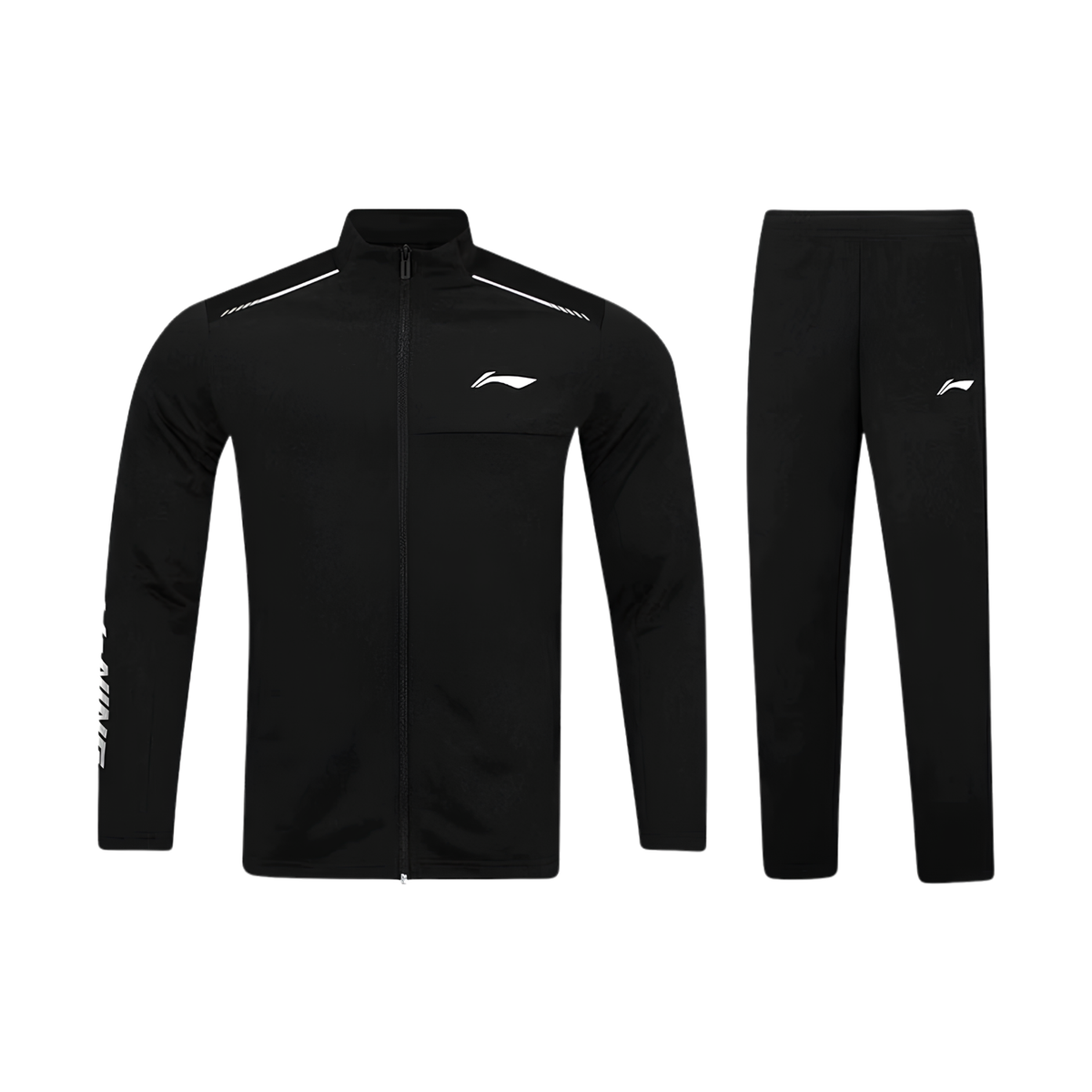 Li-Ning Youth Tracksuit in Black