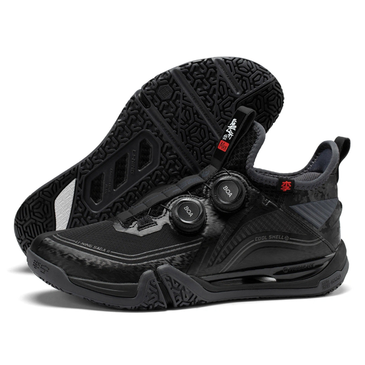Li-Ning Saga II Max Black - AYAT001-2