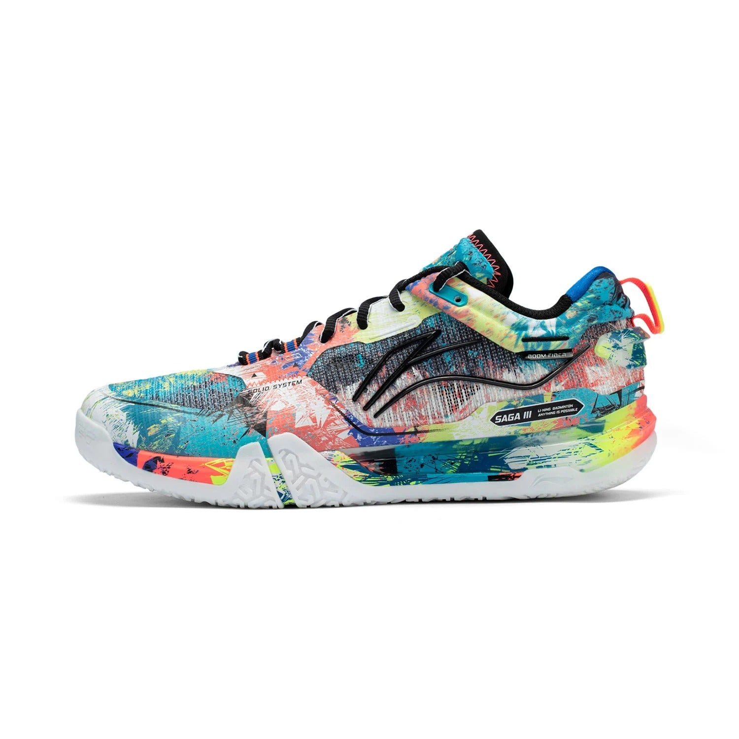 Li-Ning Saga 3 Pro Badminton Shoes - Colour Splash