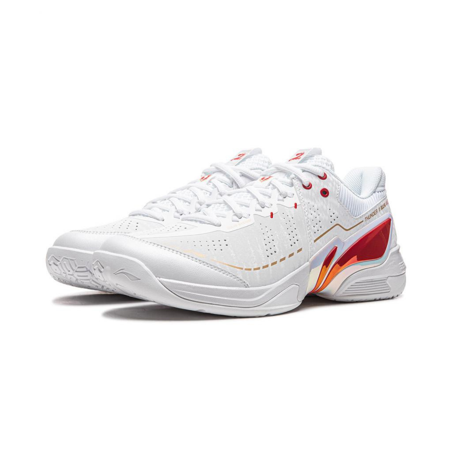 Li-Ning Thunder 2 Pro in White and Red