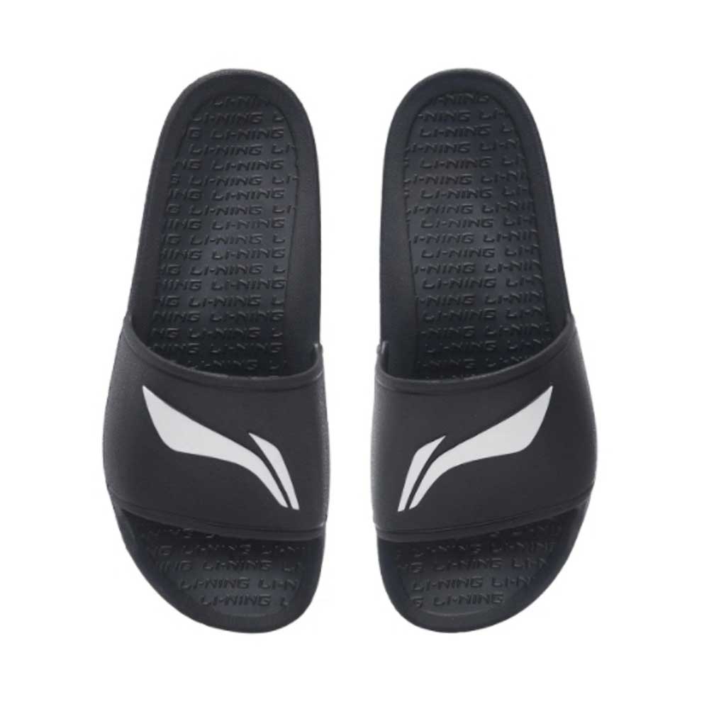 Li-Ning Off Court Slippers in Black