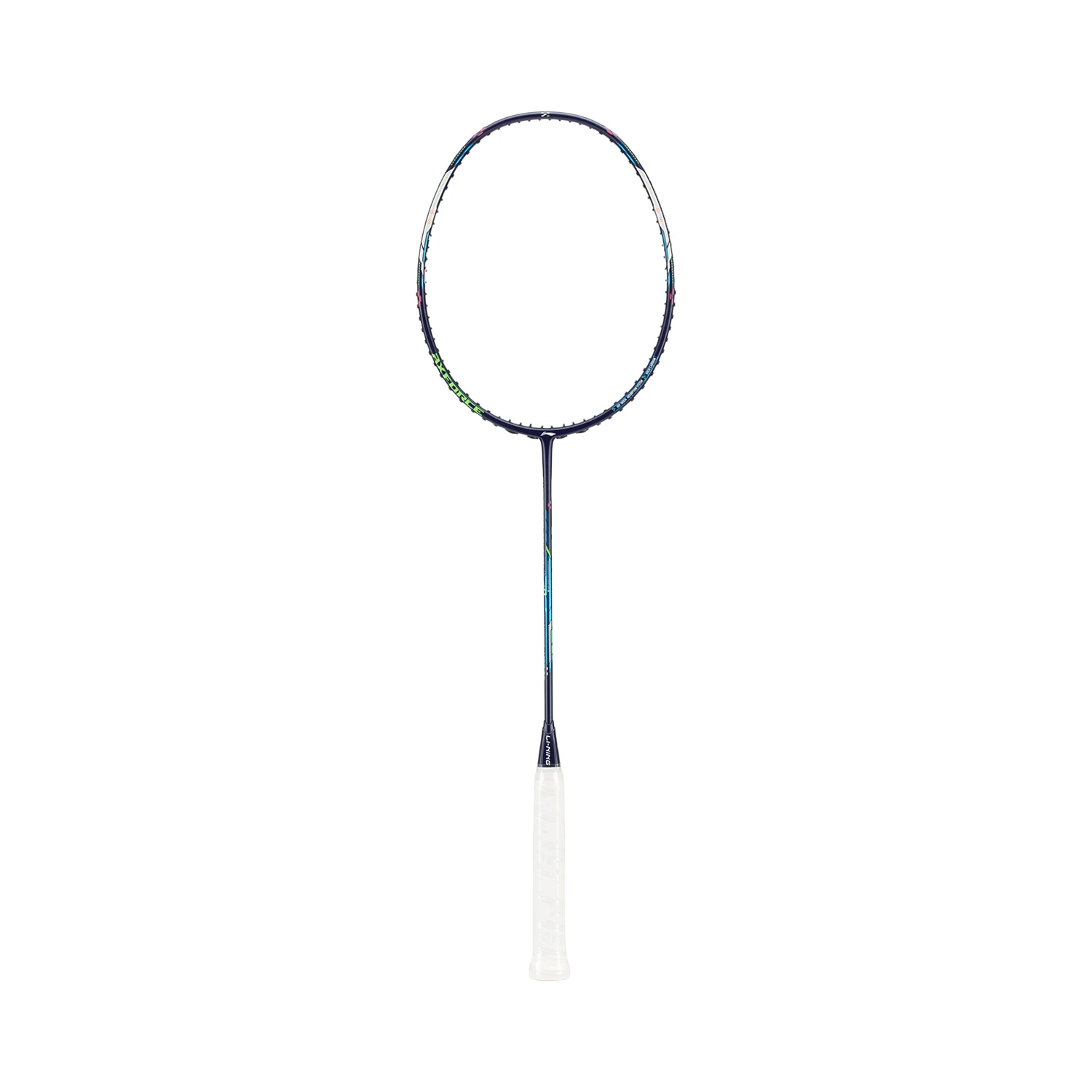 Li-Ning AxForce Cannon Pro Black and Blue Racket - AYPU081-4