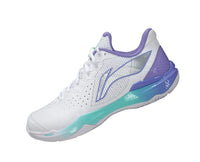 Li-Ning Thunder V2.0 Badminton Shoes - White and Purple