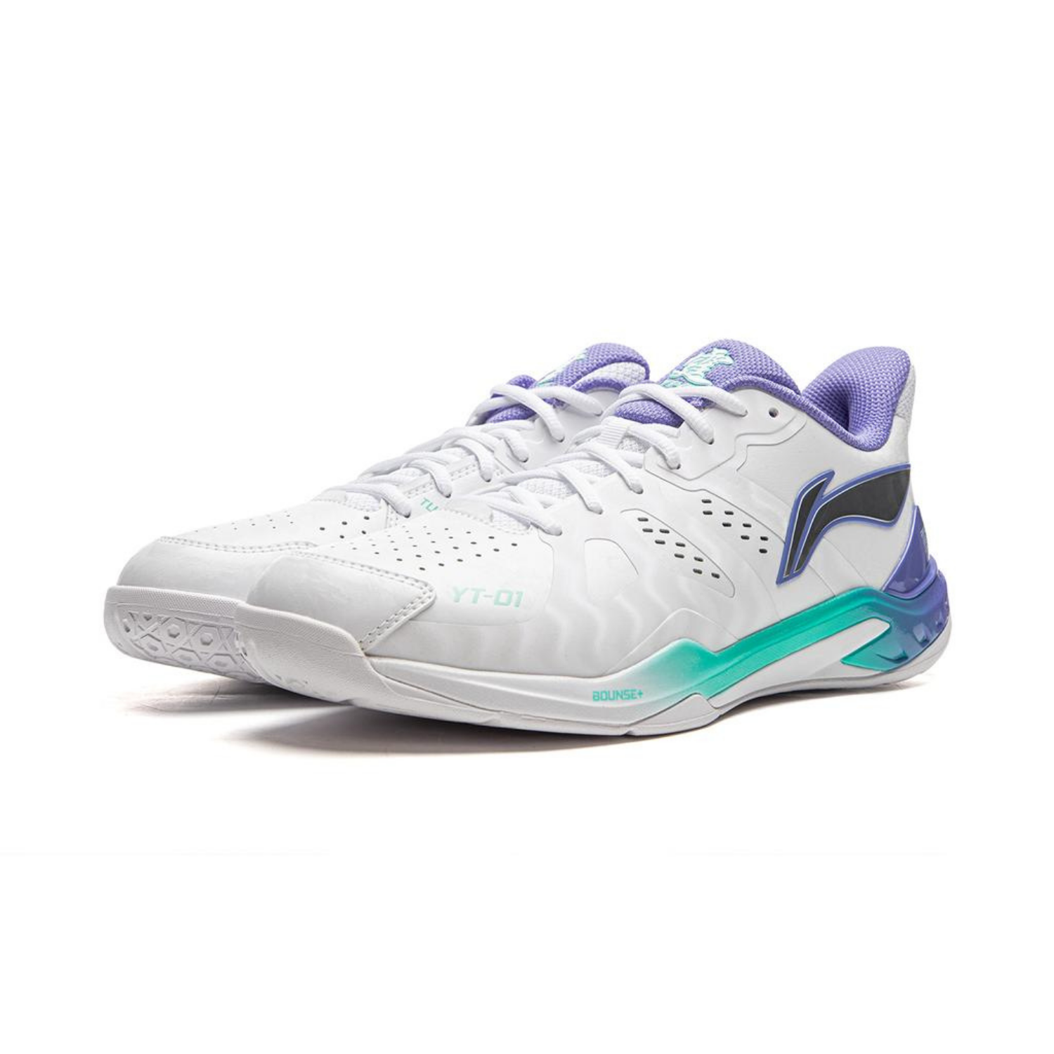Li-Ning Yun Ting in White and Purple